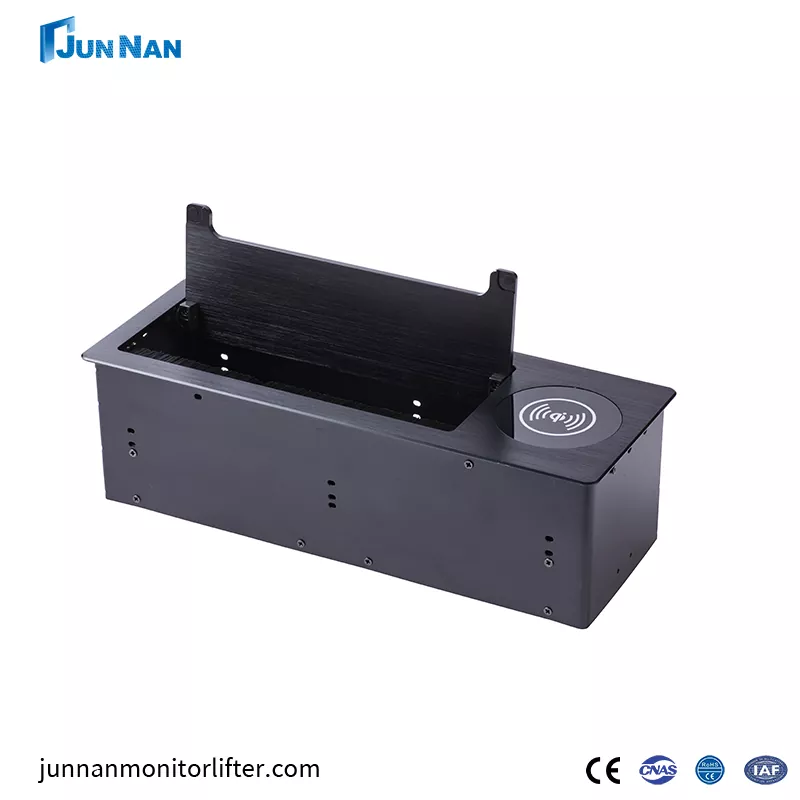 Hidden Desk Wireless Charge Furniture Furniture Tabletop Power Power